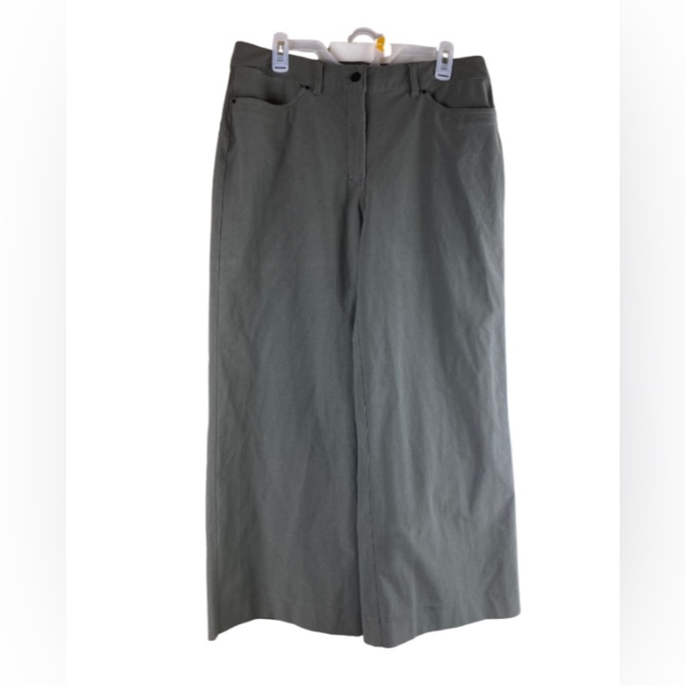 Lululemon City Sleek 5 Pocket Wide-Leg High Rise Pant Work Casual Hiking - Picture 5 of 5